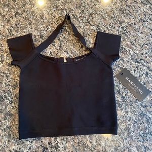 Marciano Valeria bandage crop top